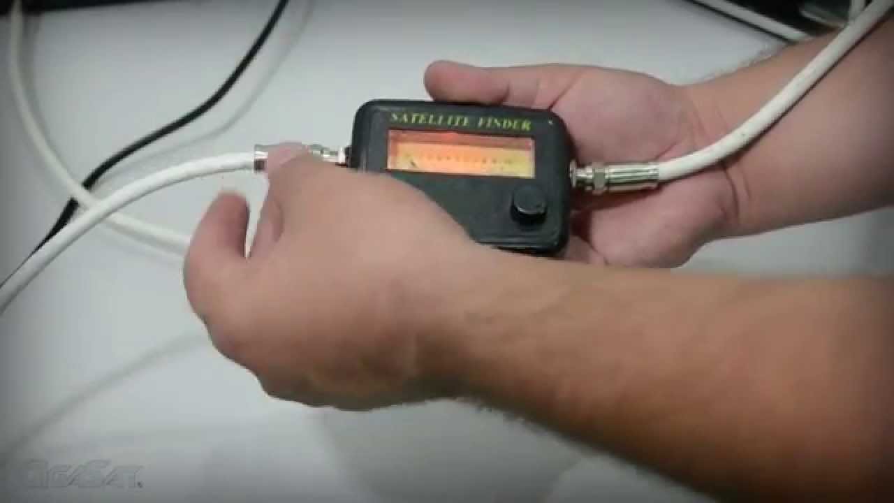 Satelite Finder Analógico - Localizador de Satélite GigaSat GS-13043