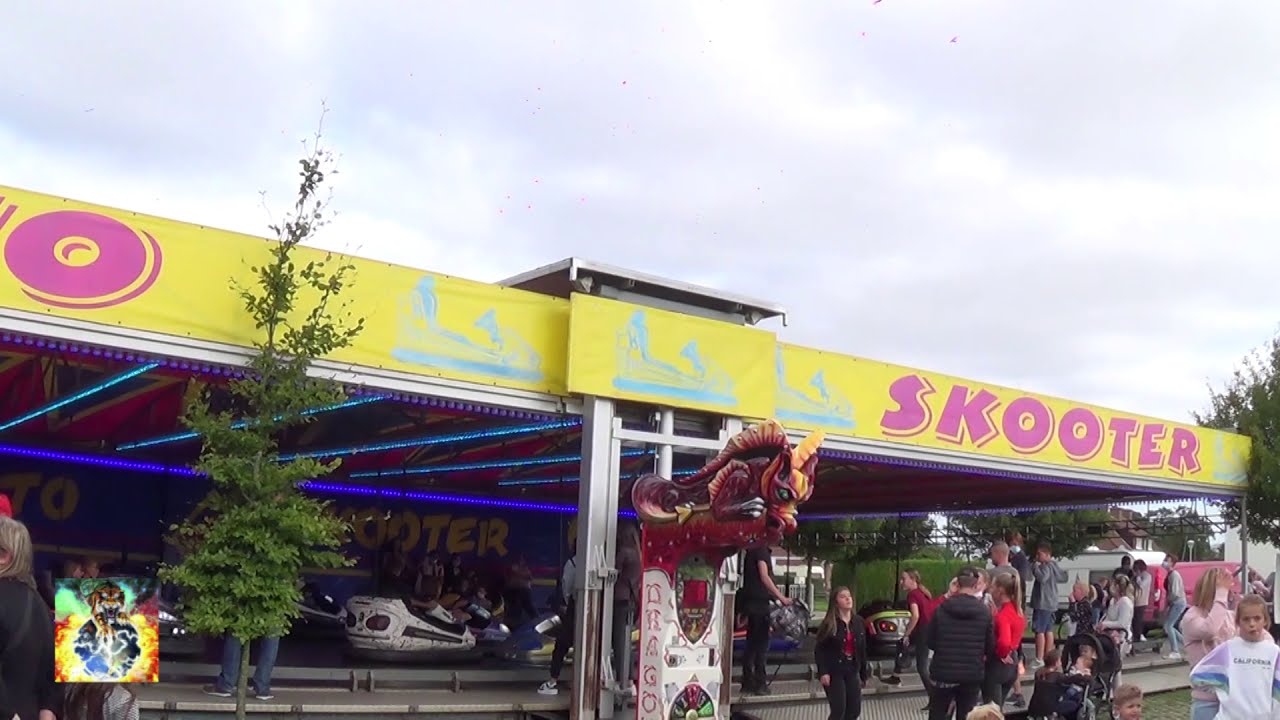 Manège Auto-Skooter ( J. ), fête rurale de Bretteville du grand caux ( 76 )