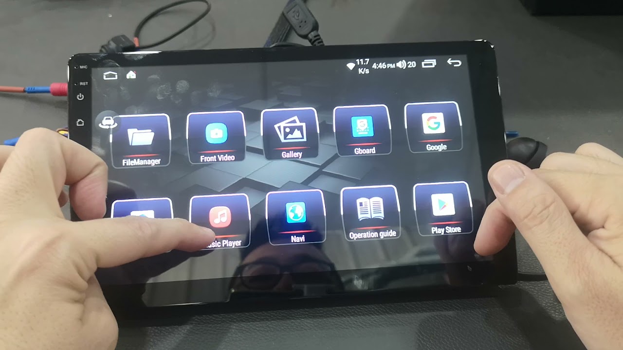 Cogoo CG8 7862 8gb ram 128gb rom 8 core processor QLED Car Android Player 4G Data HDMI Optical out