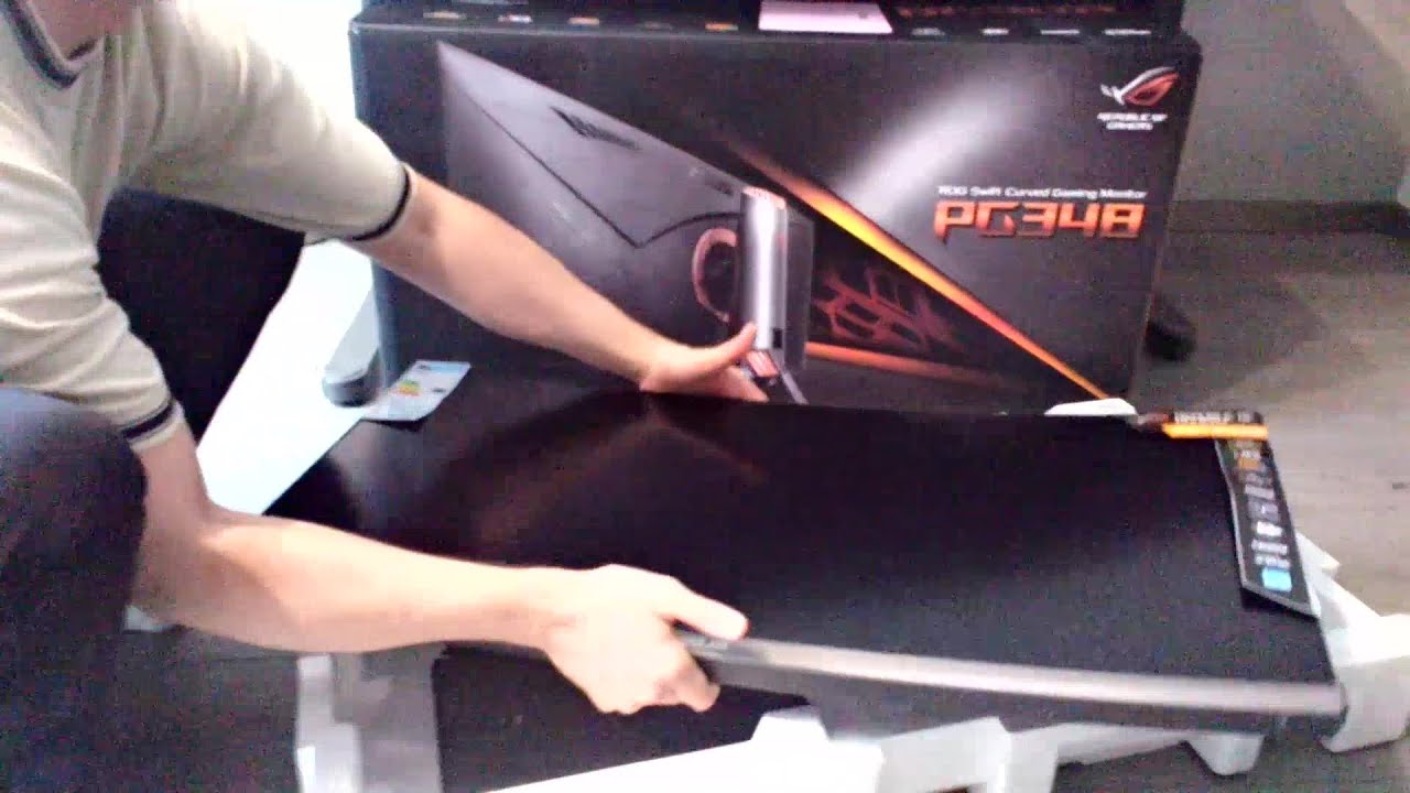 UNBOXING - ROG PG348Q by ASUS - 34