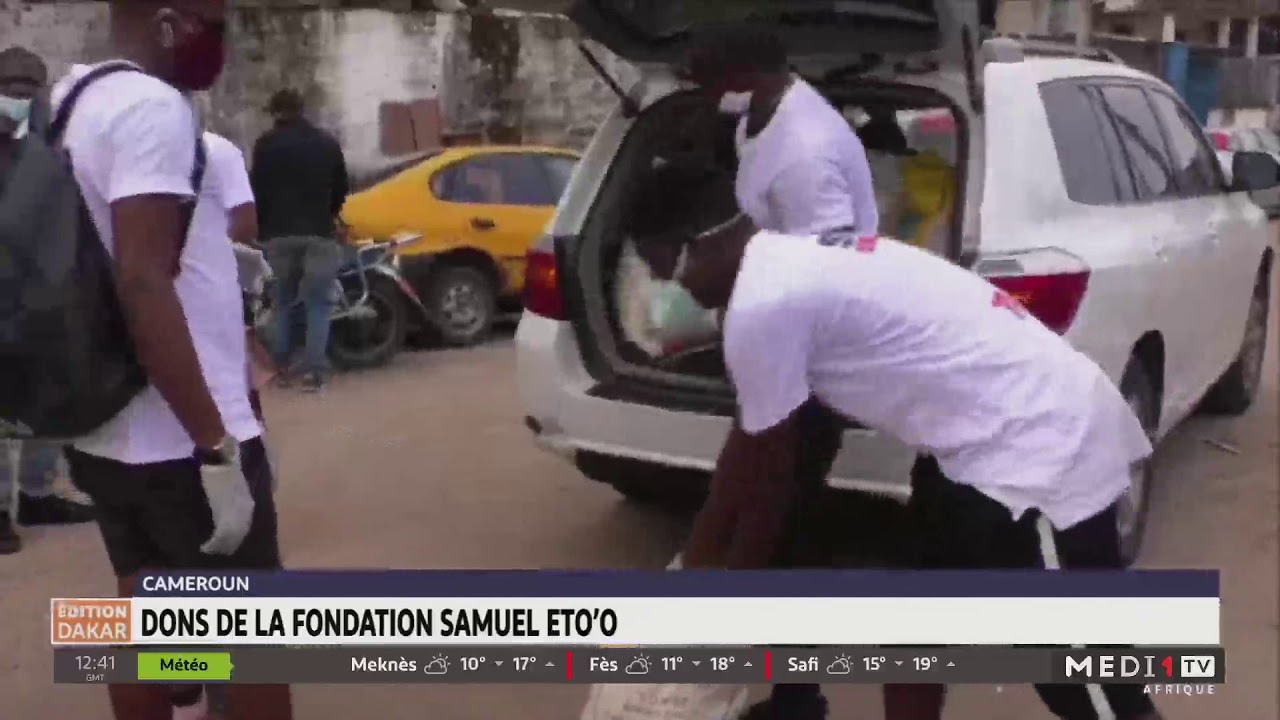 Cameroun: dons de la fondation Samuel Eto´o