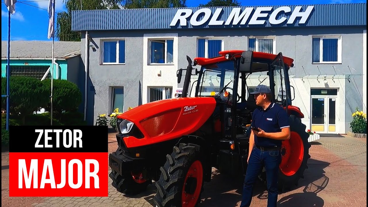 SIŁA W PROSTOCIE, ZETOR MAJOR | ROLMECH