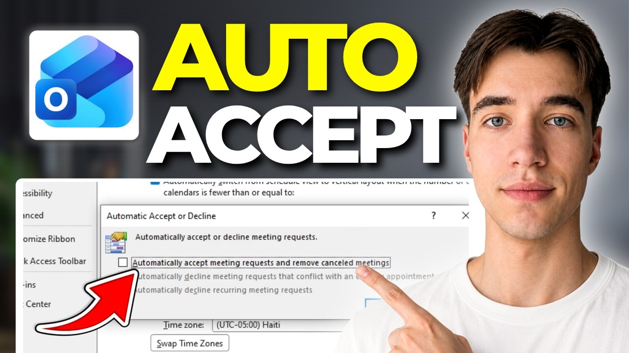 How to Auto Accept or Decline Calendar Invites in Outlook (Tutorial 2026)