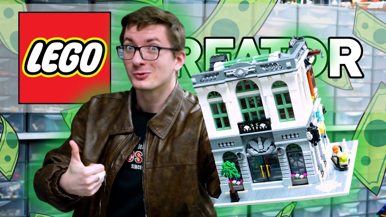 NAJŁADNIEJSZY LEGO BANK w HISTORII! 🏆 | Maciek i Klocki