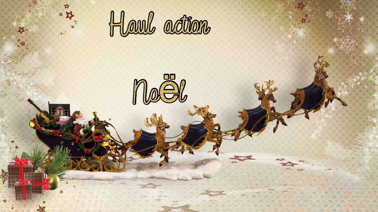 *Haul* action  de noël ouiiiiiiiiiiiiiii on adoooore !!!!! *scrap.gogouette*