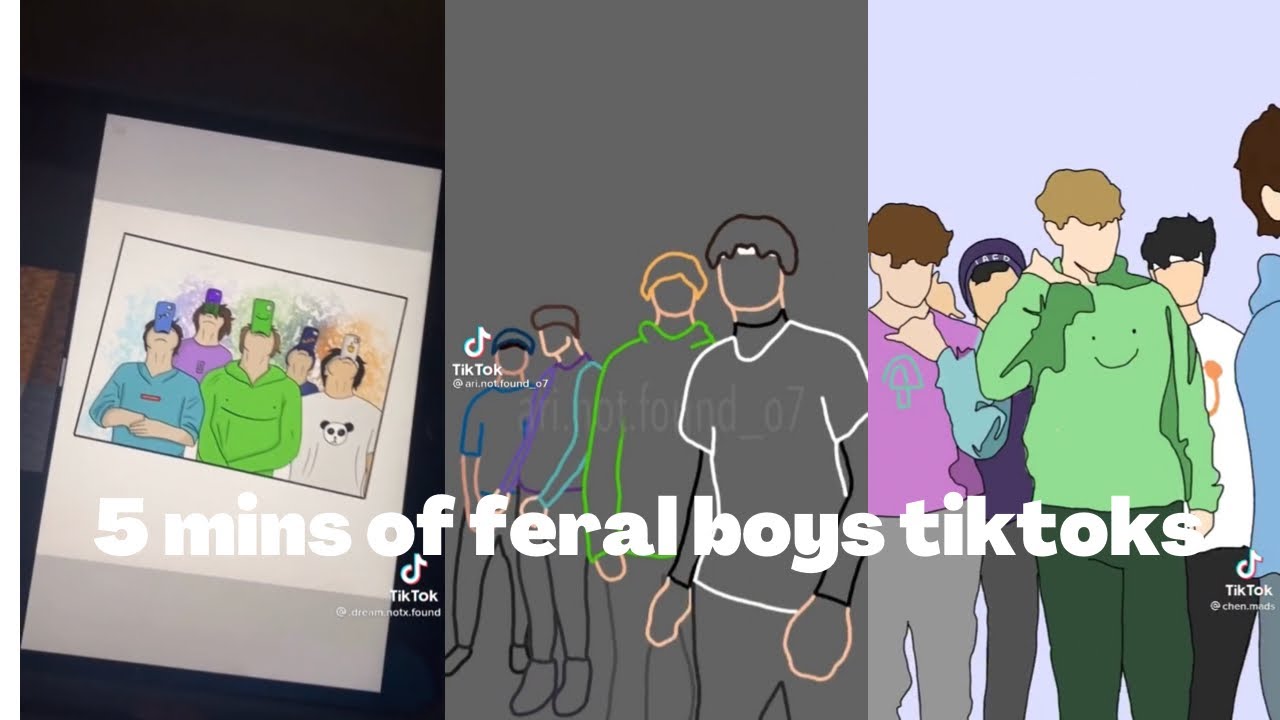 5 MINUTES OF FERAL BOYS TIKTOK