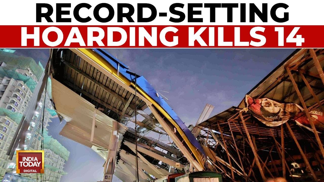 Mumbai Hoarding Collapse: 14 Dead And Over 70 Injured In Mumbai&rsquo;s Ghatkopar Billboard Collapse