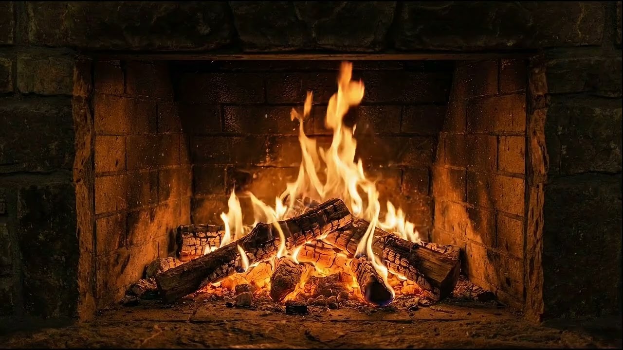 Smooth Jazz & Fire Crackling ASMR | 1 Hour Relaxing Jazz & Bossa Nova  Music