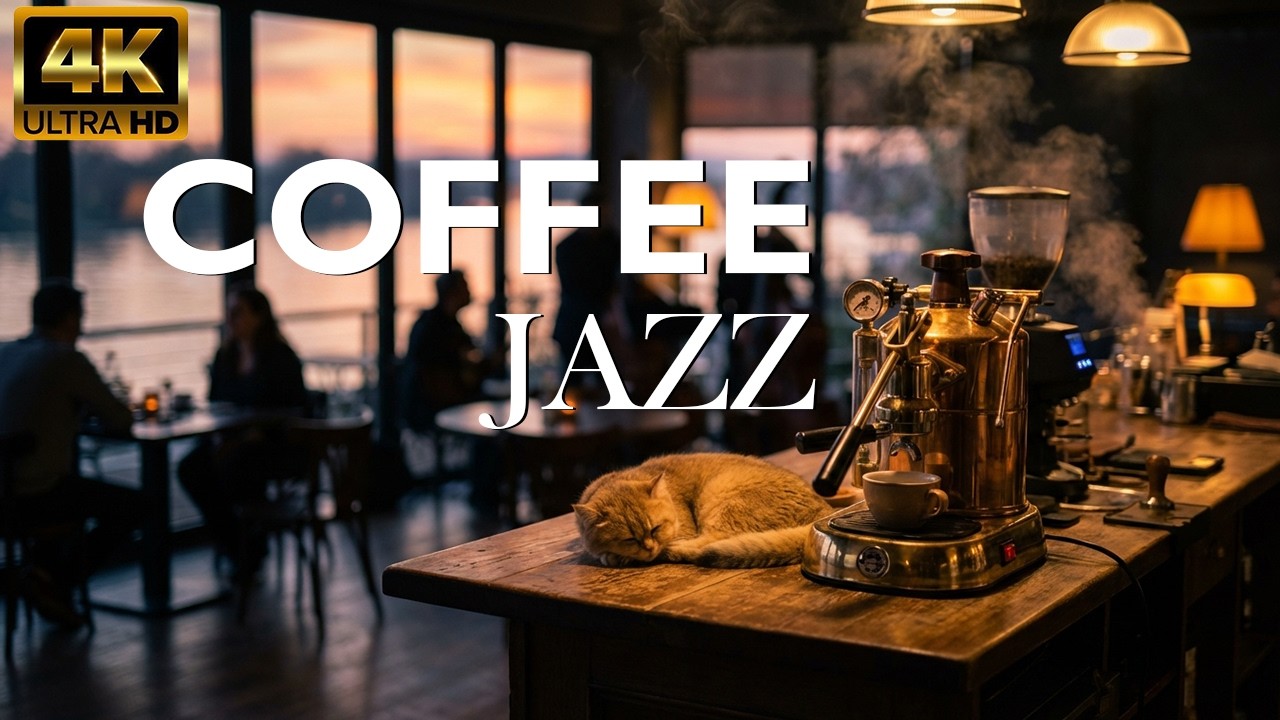 Morning Coffee Jazz | Calm & Happy Vibes to Begin Your Day | Solacing Jazz