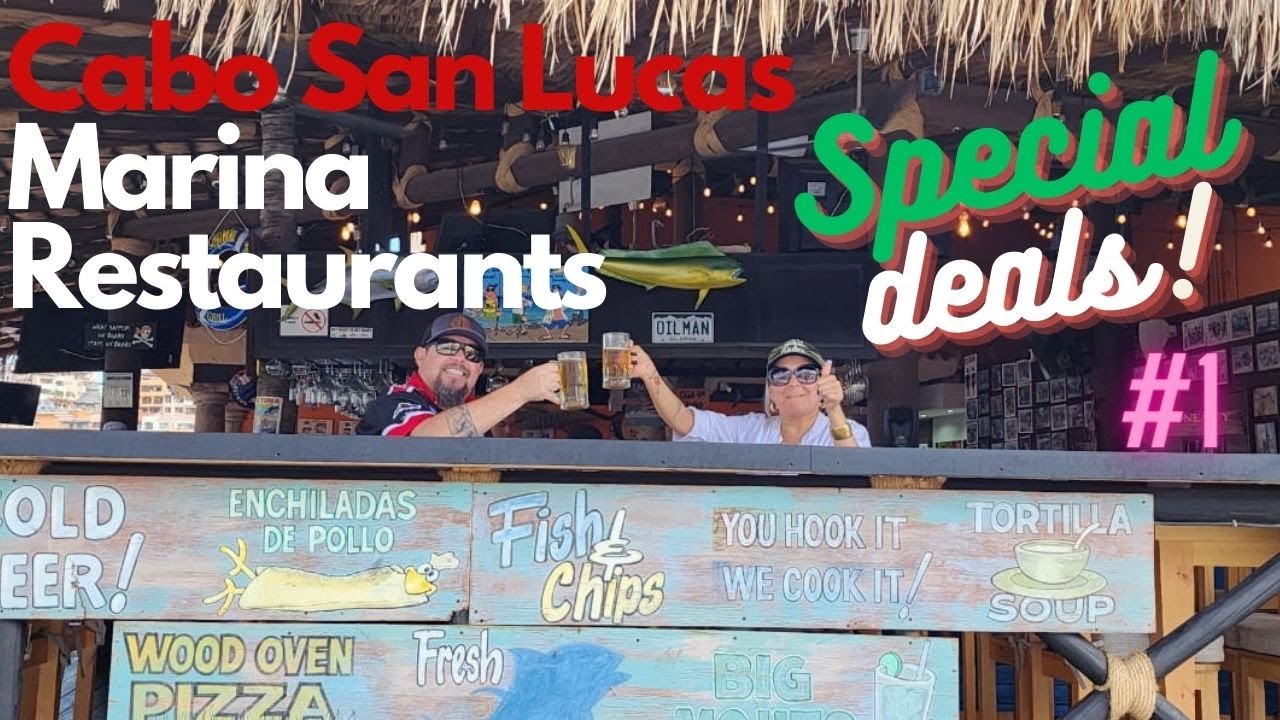 Специальные предложения в ресторанах яхт-клуба Cabo San Lucas!! #1/Капитан Тони Шаркес