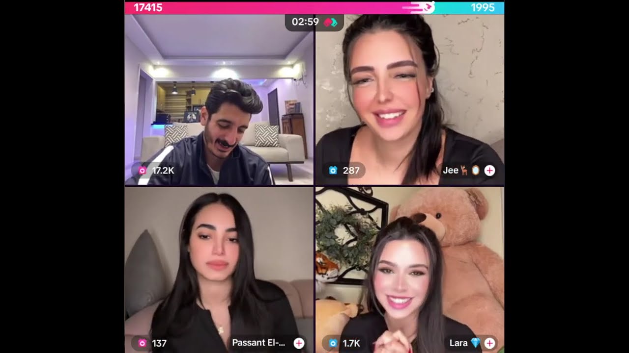 شاكر محظور دلوقتي كيست رباعي مع البنات لارا و جي و باسينت كيست كامل بث الفجر 27\12