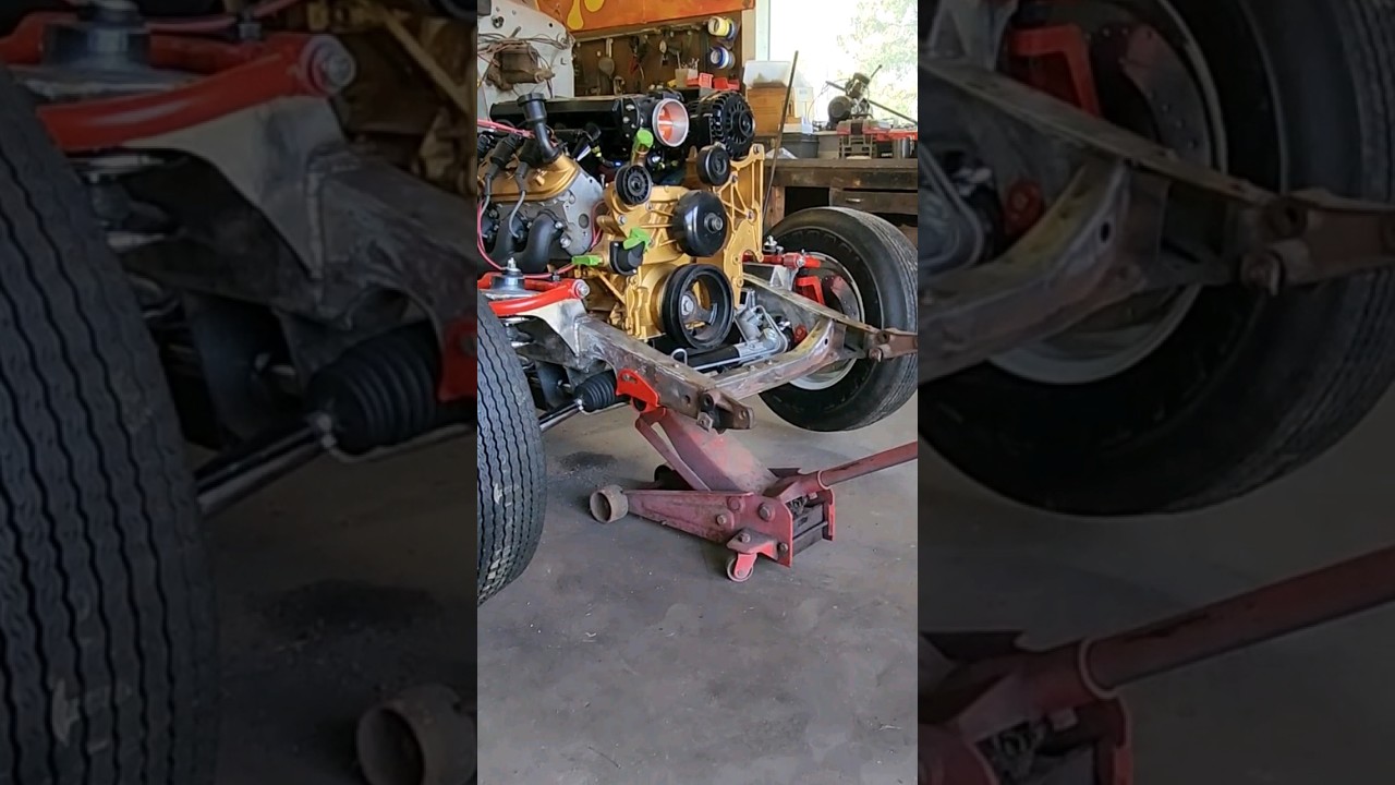 1st drop, 1946chevyTruck #lsswap #automobile #welding #michigan #car  #build #diy #fabrication #ifs