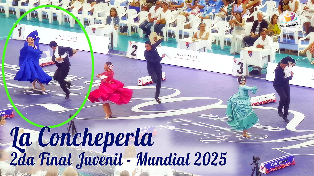 SUBCAMPEONES JUVENIL en la pista 2 | La Concheperla | 2da Final del 65 Concurso Mundial de Marinera