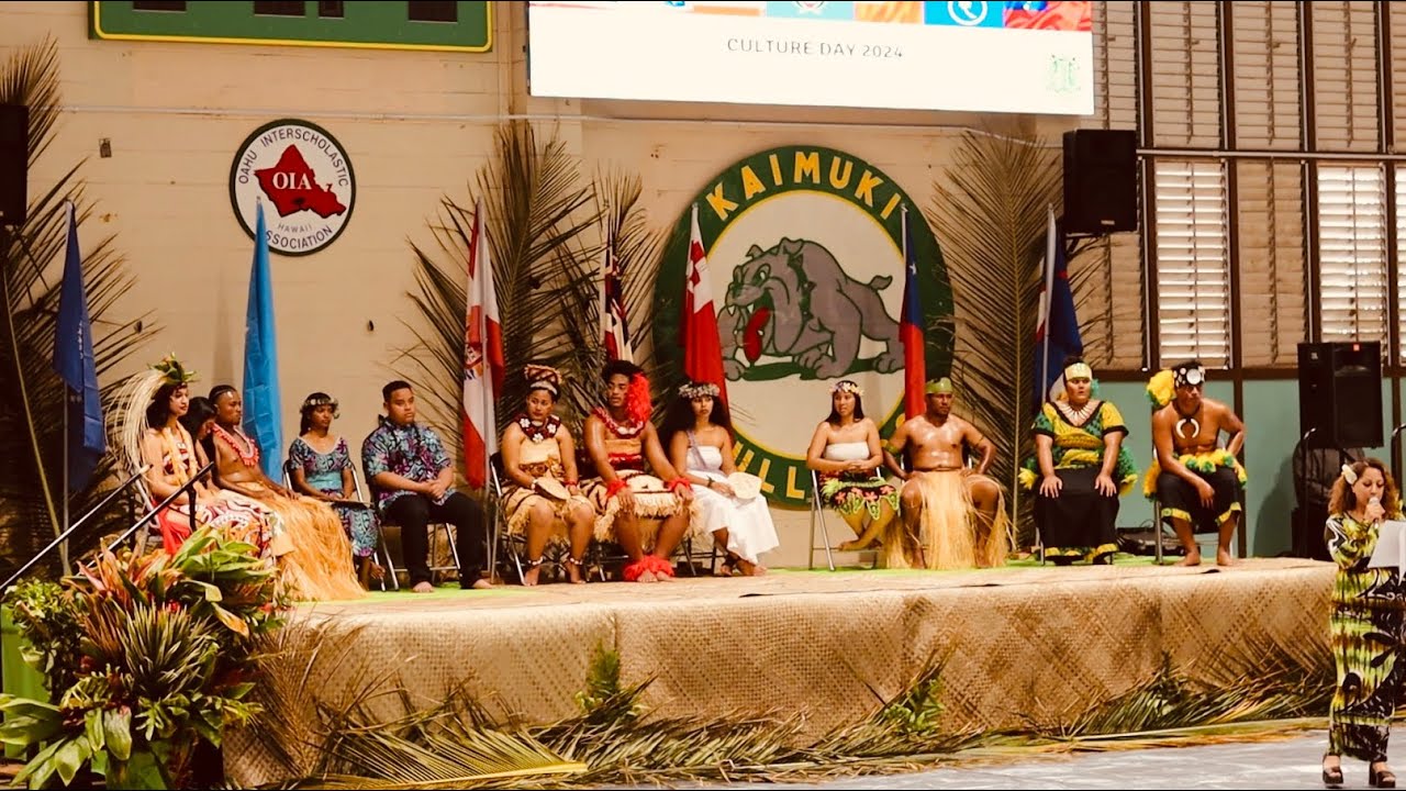 Kaimuki High School Culture Day 2024