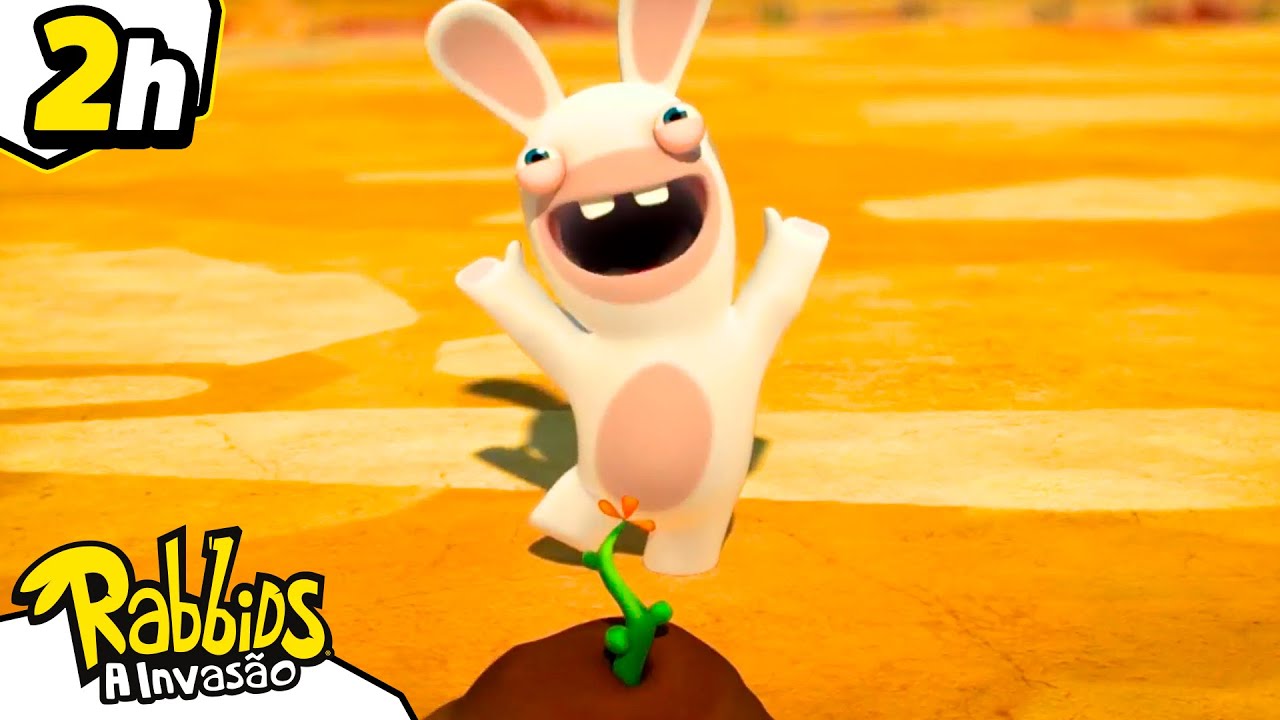 Os Rabbids têm o dedo verde para o Dia da Terra ! | Rabbids: A Invasão Brasil | Desenho animado