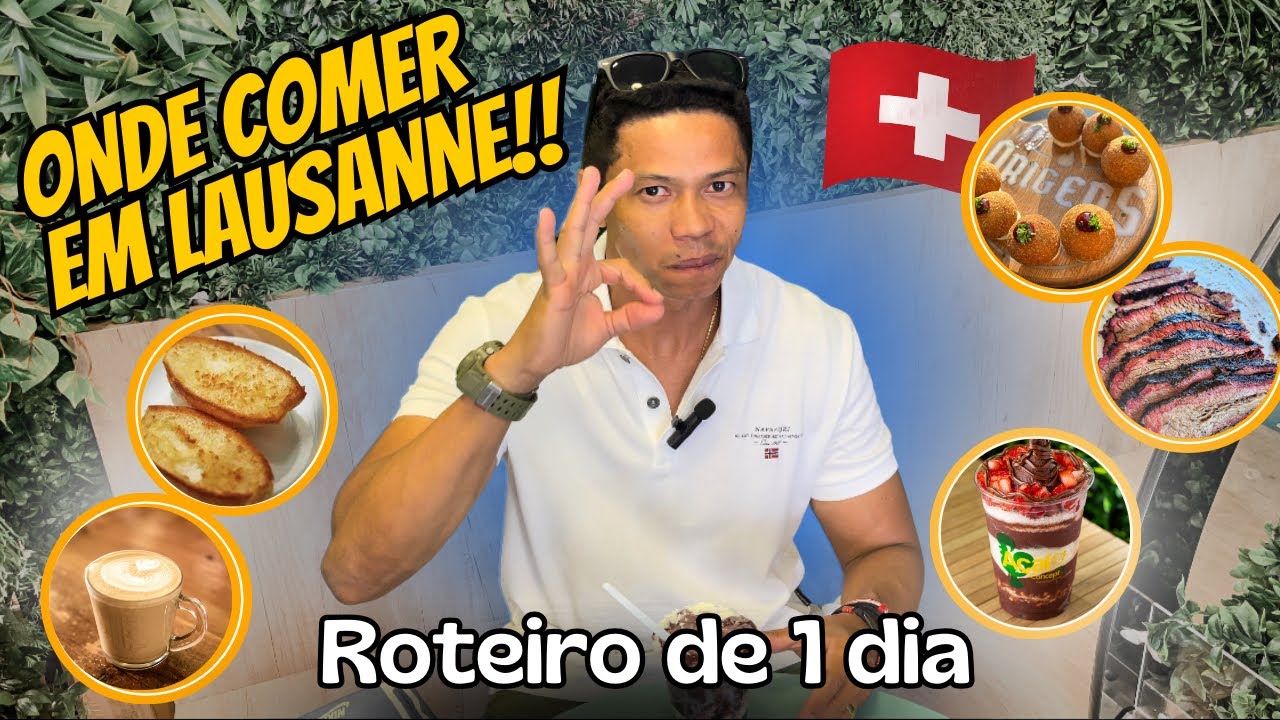 Onde comer bem em Lausanne na Suíça 🇨🇭