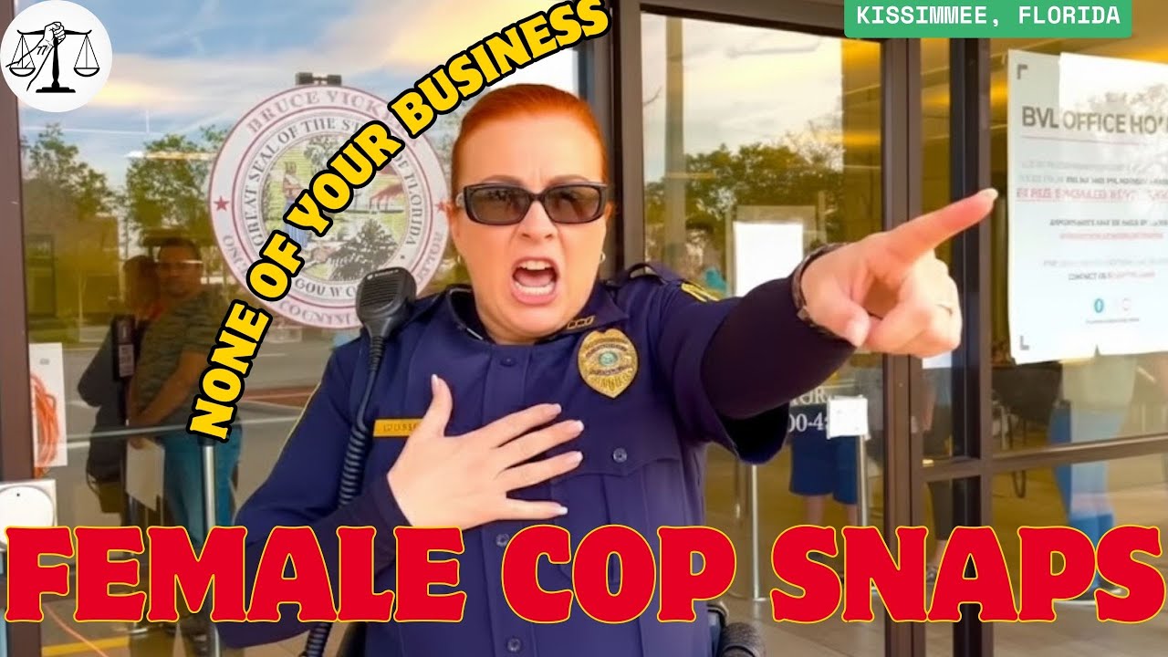 FEMALE COP MESSES with the wrong guy — camera NEVER blinks | ID REFUSAL | ID Refusal Pro