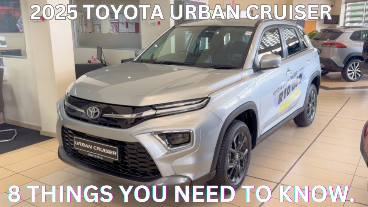 2025 Toyota Urban Cruiser: 8 Things You Need To Know About This Car.