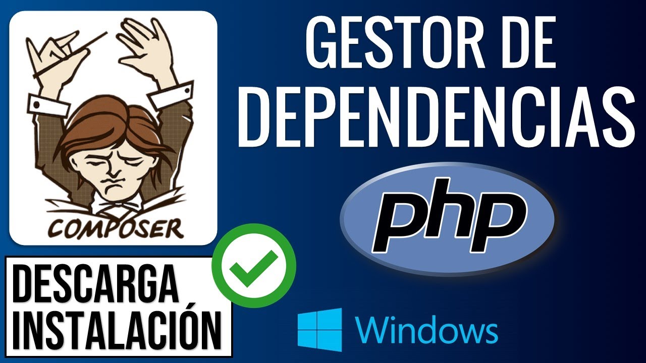 Cómo Descargar e Instalar Composer en Windows 10 | Tutorial Paso a Paso | Dependencias de PHP 🐘