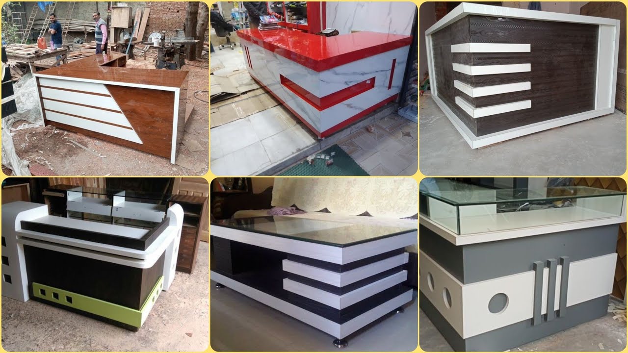New 2025😱 Counter Table Design🏠 For Shop || Modern Shop 🥰Counter Table Design 2025