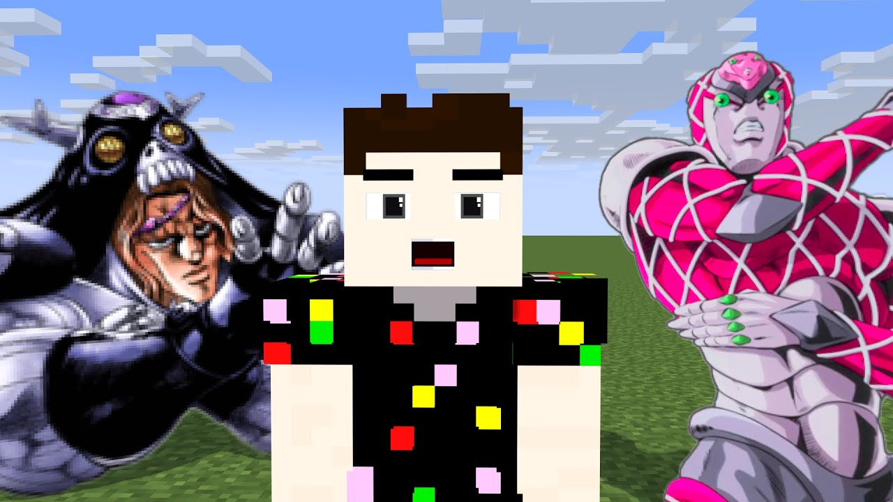 2 Часть JoJo Ripples of the Past. Обзор Minecraft 1.16.5 - Стенды от фанатов.
