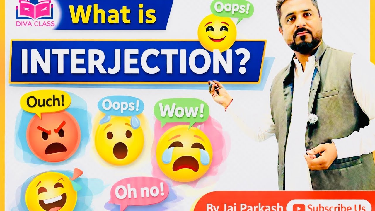 What Is Interjection? | Wow! Ouch! Oops! Explained | حرف نِدا ڇا آهي ؟ | #learnenglish | #youtube 