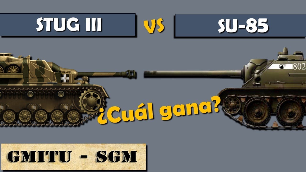 StuG III VS SU-85 - Segunda Guerra Mundial