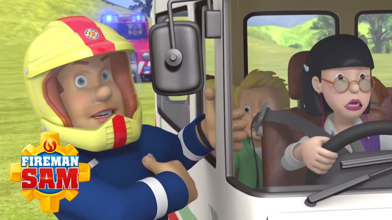 Got to Rescue that Bus! 🚐 Fireman Sam US | Firefighters in Action! 🚒 Cartoons for Children