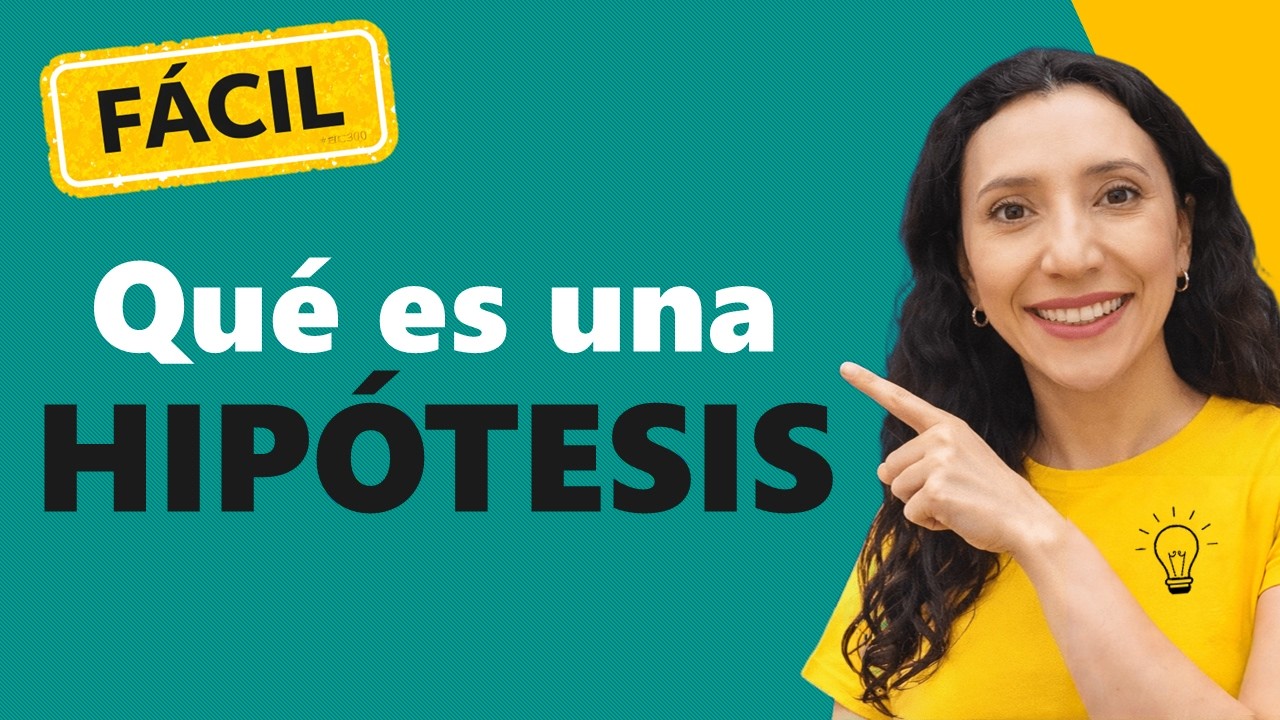 🤓❓ ¿Qué es una HIPÓTESIS? Explicación FÁCIL con ejemplos. - Investigar es fácil 😎