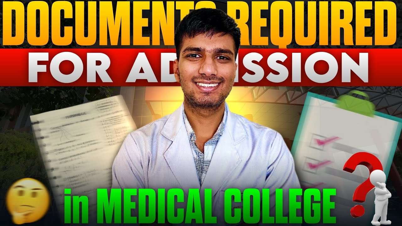 Documents required for admission in medical College 2024 || Gap||Migration certificate