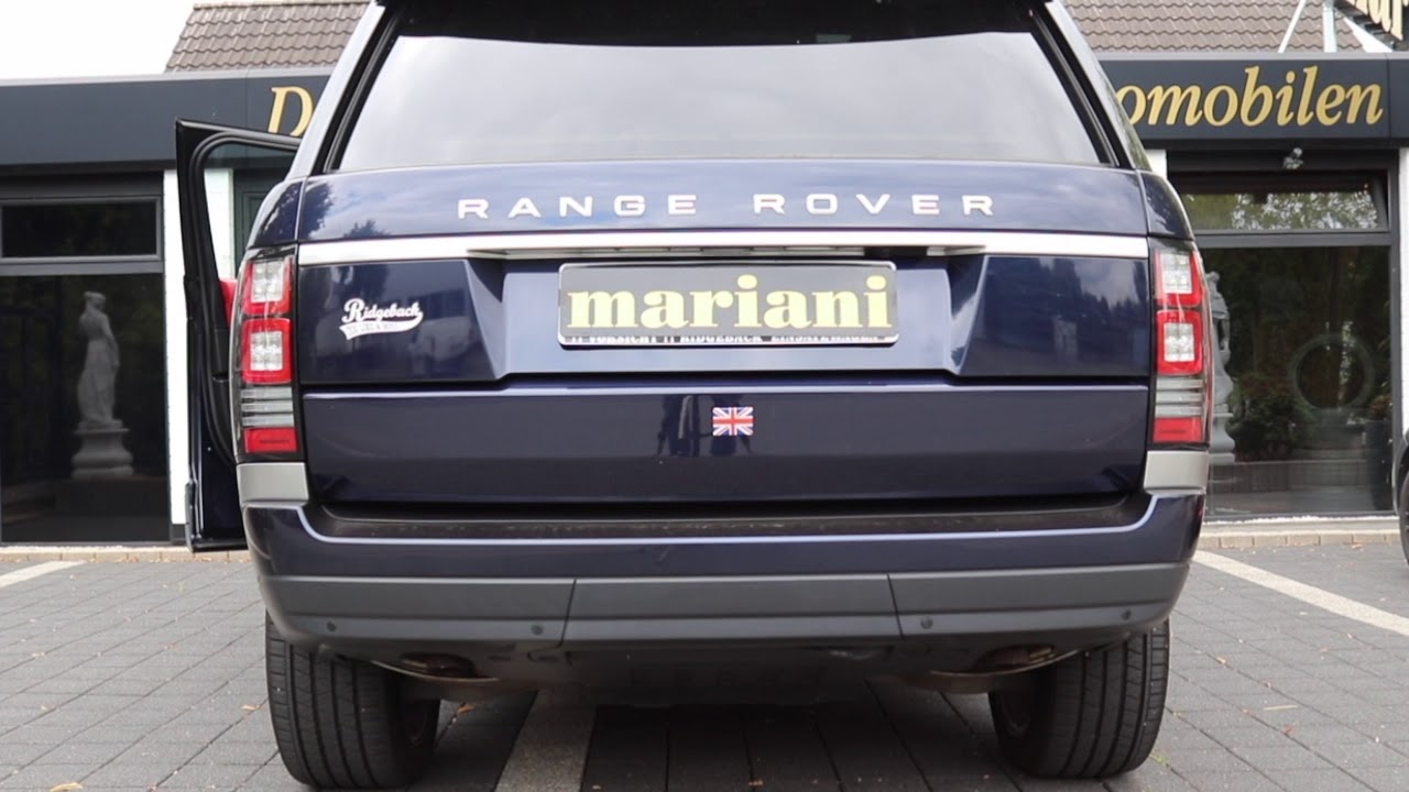 V8 Diesel Sound I Range Rover SDV8 LG Tuning I 𝐦𝐚𝐫𝐢𝐚𝐧𝐢 ® Sportauspuff