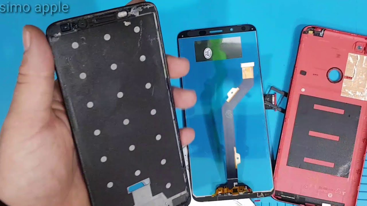 تغيير شاشة infinix hot 6|| X606 للمبتدئين