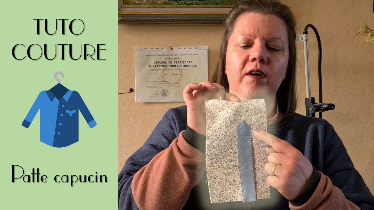 Tuto couture facile - Patte capucin