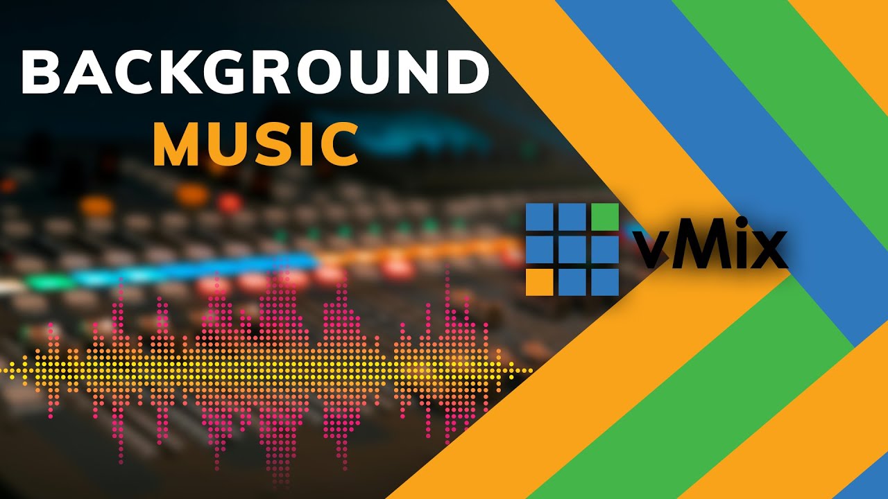 Как: ДОБАВИТЬ фоновую музыку в ваш поток vMix КАК ПРОФИ!