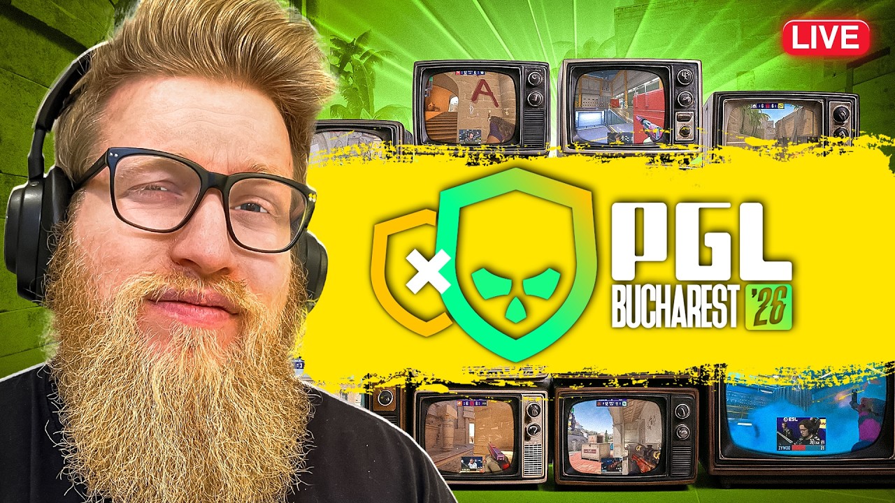 🔴 PGL Bucharest 2026 - Group Stage: Round 1 | fl0m