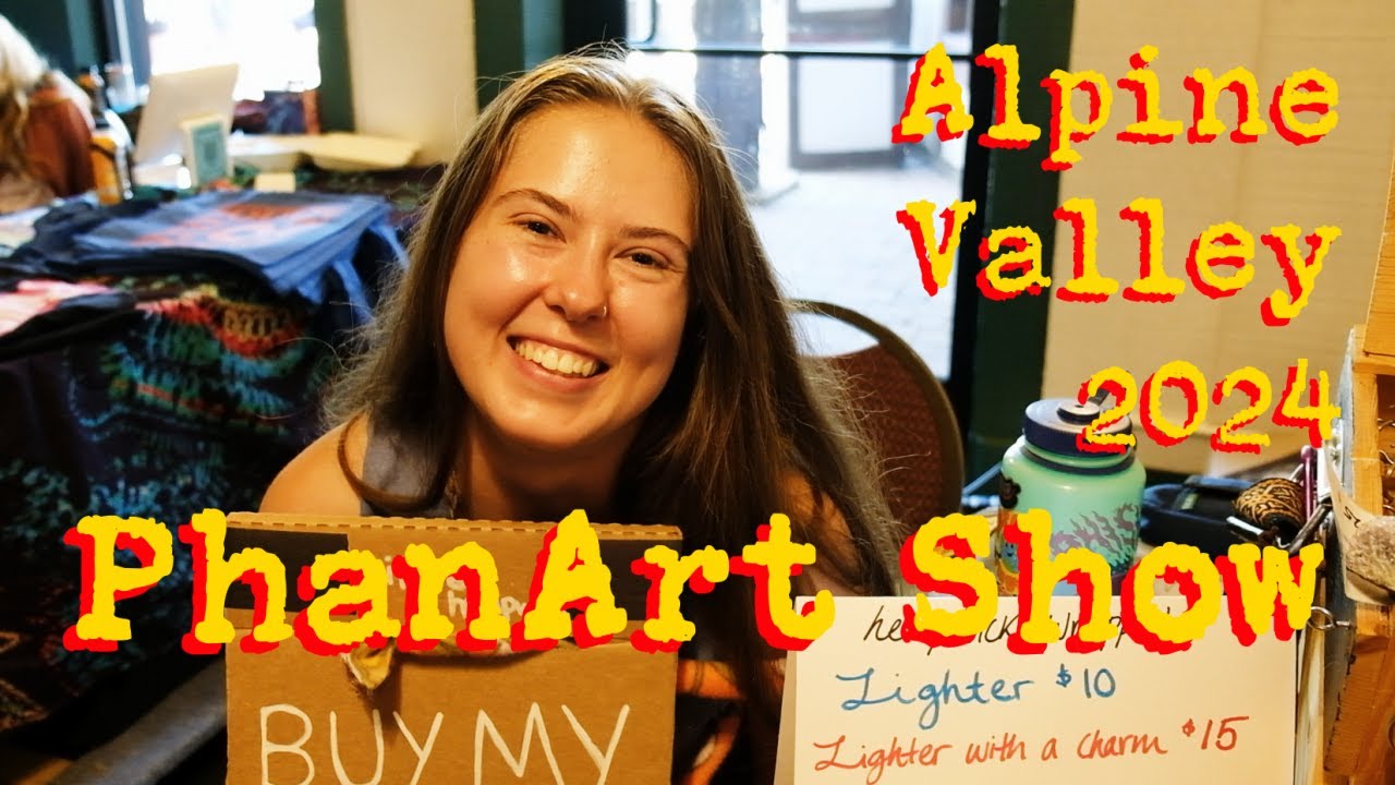 Phish PhanArt Show Alpine Valley 2024 Summer Tour
