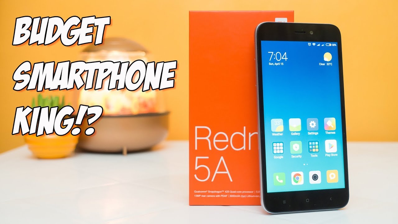 Xiaomi Redmi 5A Unboxing and Quick Review - Dark Grey from Lazada