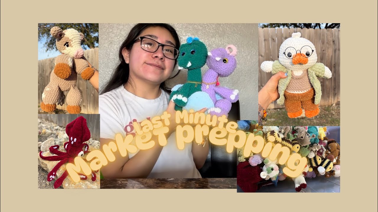 Last Minute Market Preparations! 🥰😁