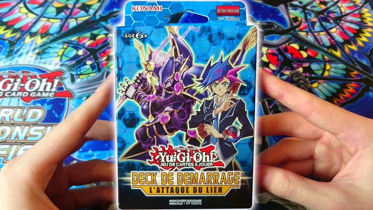 Yu-Gi-Oh! Ouverture DECK de Démarrage L'Attaque du Lien dont 2 OFFERTS !! (*Monstres Link*)