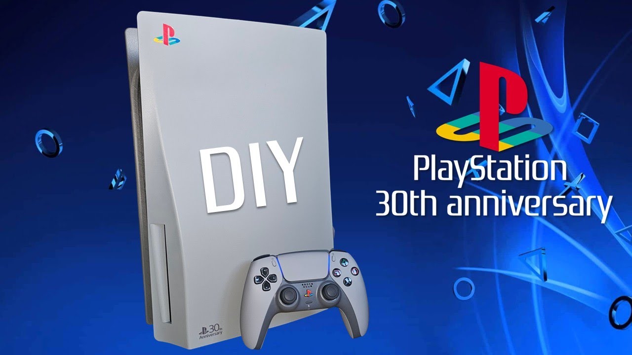 DIY How To - PlayStation 5 OG Disc Version 30th Anniversary Limited Edition