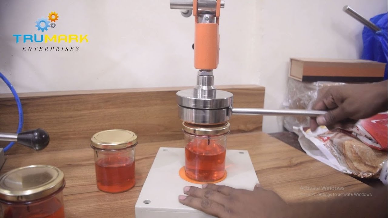 Hand operated lug capping machine - low cost MODEL -LC10E