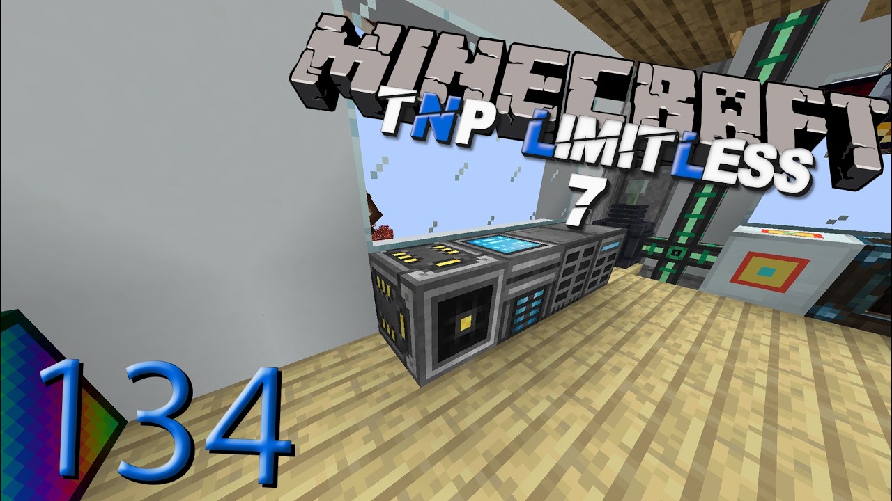 Just crafting an autocrafter in TNP Limitless 7 (LL7) Ep134