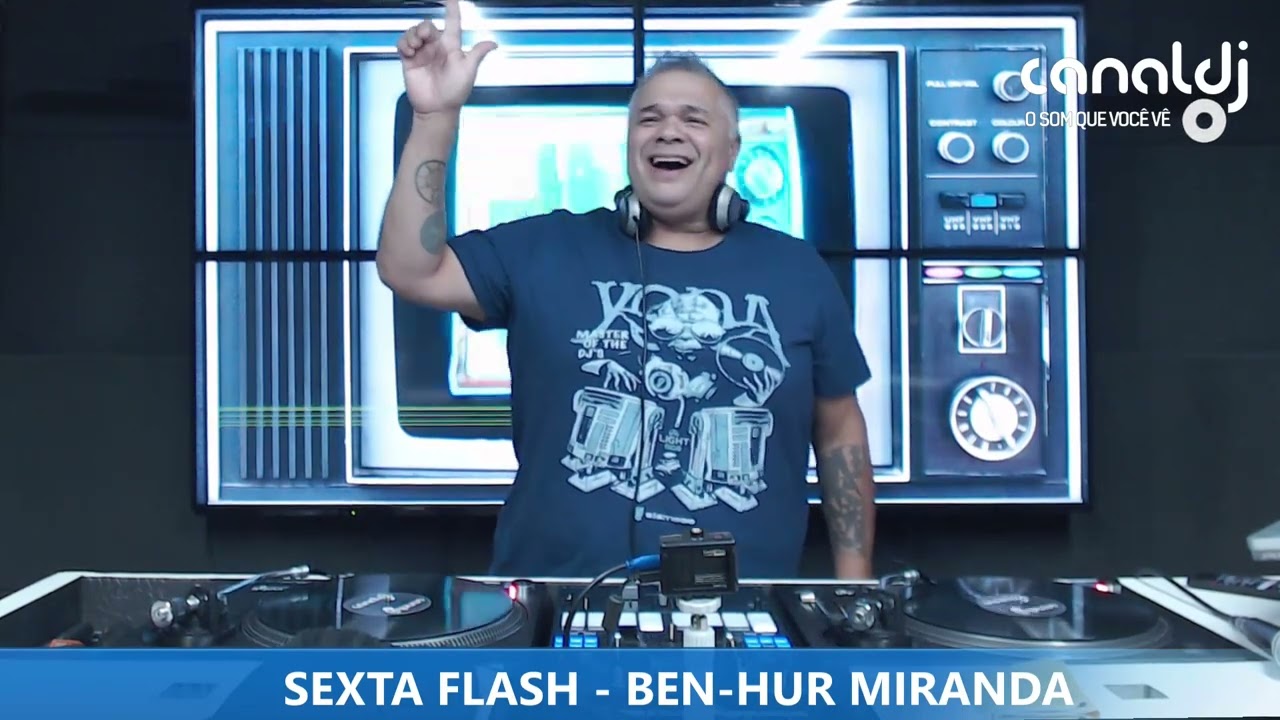 DJ BEN HUR - EURODANCE - PROGRAMA SEXTA FLASH - 16.02.2024
