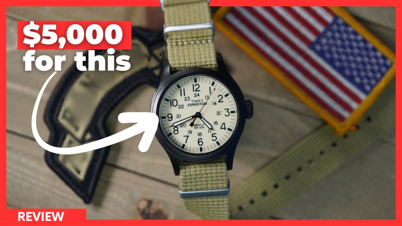 Я потратил 5000 долларов, чтобы рассказать об этих часах Timex за 35 долларов