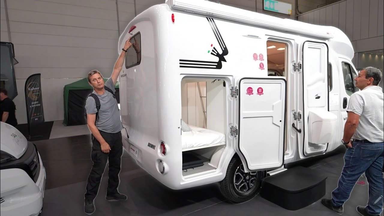 Luxury 5,89meters camper 2024 : WINGAMM BROWNIE