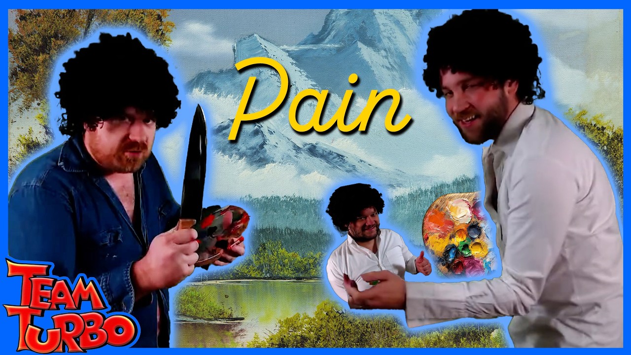The Joy of Pain (Ein Bob Ross Fiebertraum)