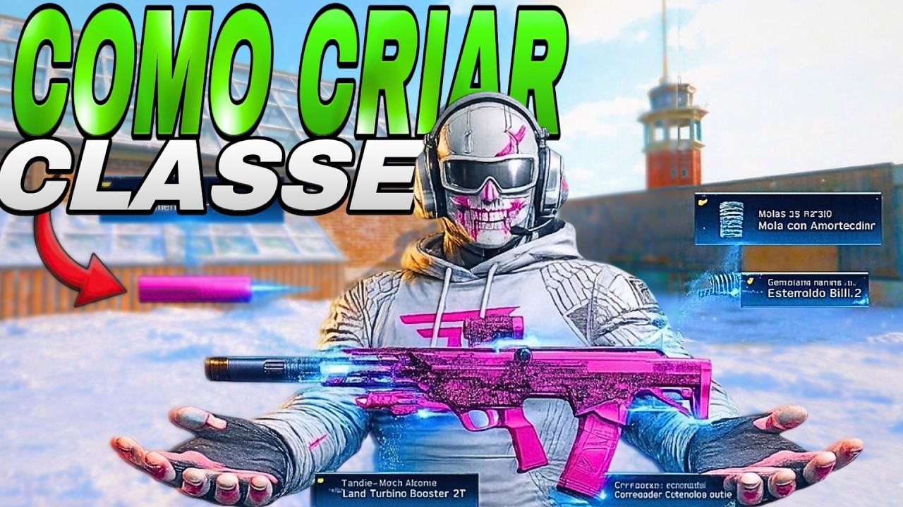 COMO CRIAR CLASSE DE ARMA PERFEITA NO WARZONE 🎯