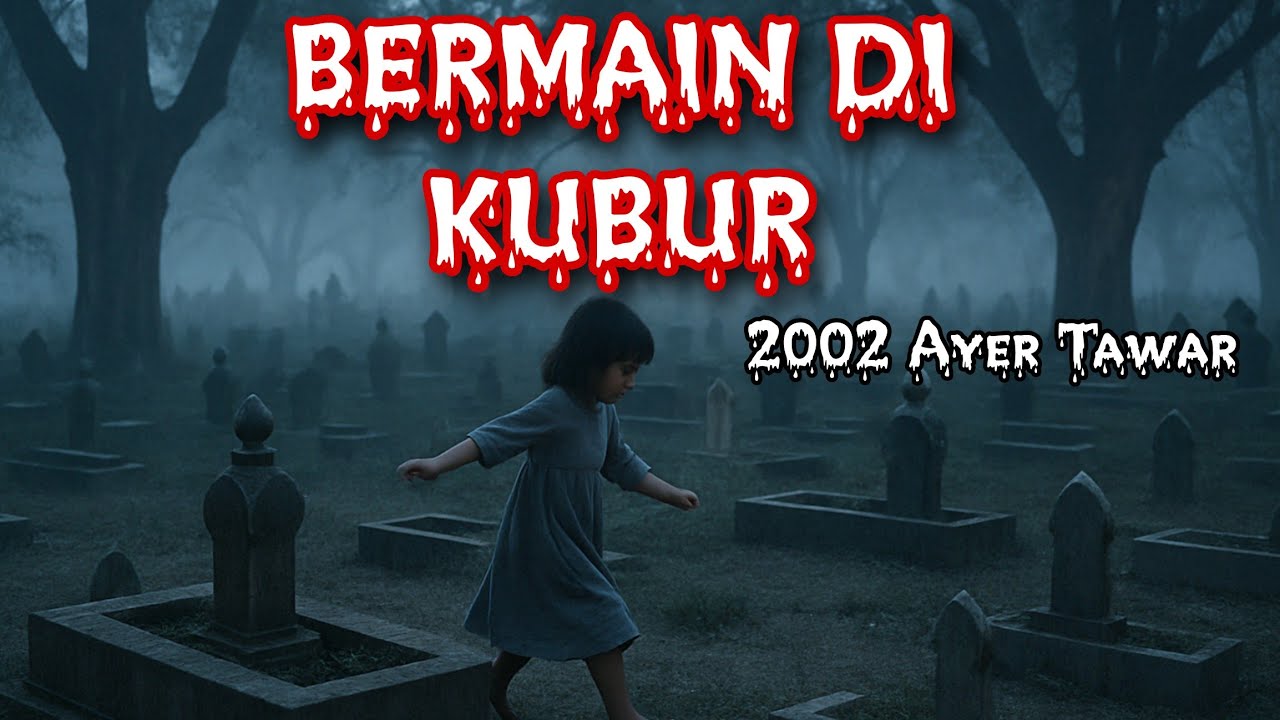 #112      BERMAIN DI KUBUR (2002 Ayer Tawar), HANTU TENGKORAK (1997 Kelantan)