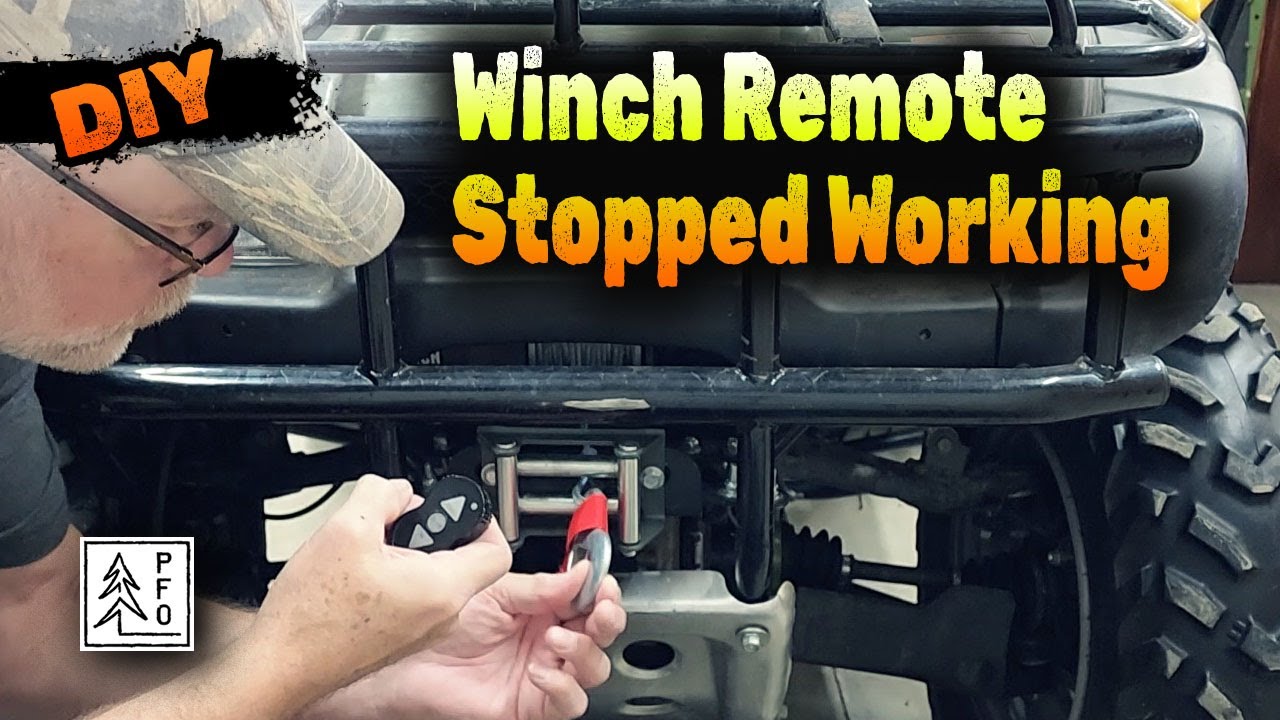 How to fix a Harbor Freight winch remote -Will an Amazon wireless winch remote work?