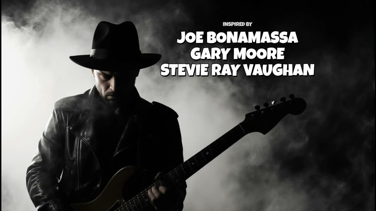 Modern Blues Rock Guitar Mix ⚡ Inspired by Joe Bonamassa, Gary Moore & Stevie Ray Vaughan